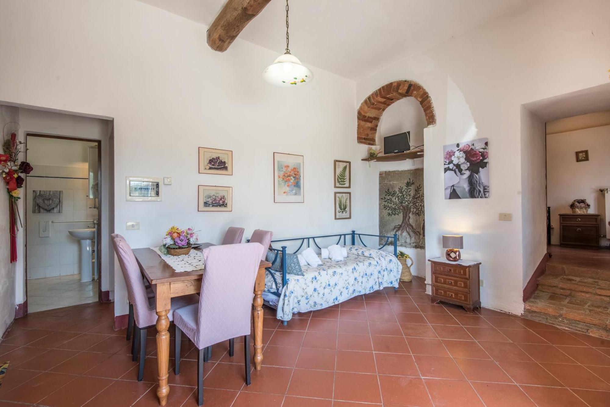 Poggio Primo - Trilocale Carlotta Villa Castiglion Fibocchi Dış mekan fotoğraf