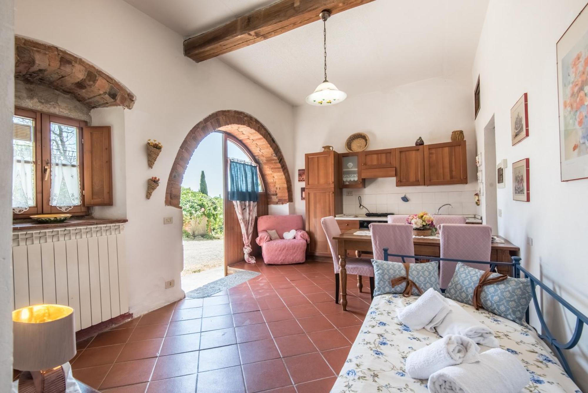 Poggio Primo - Trilocale Carlotta Villa Castiglion Fibocchi Dış mekan fotoğraf