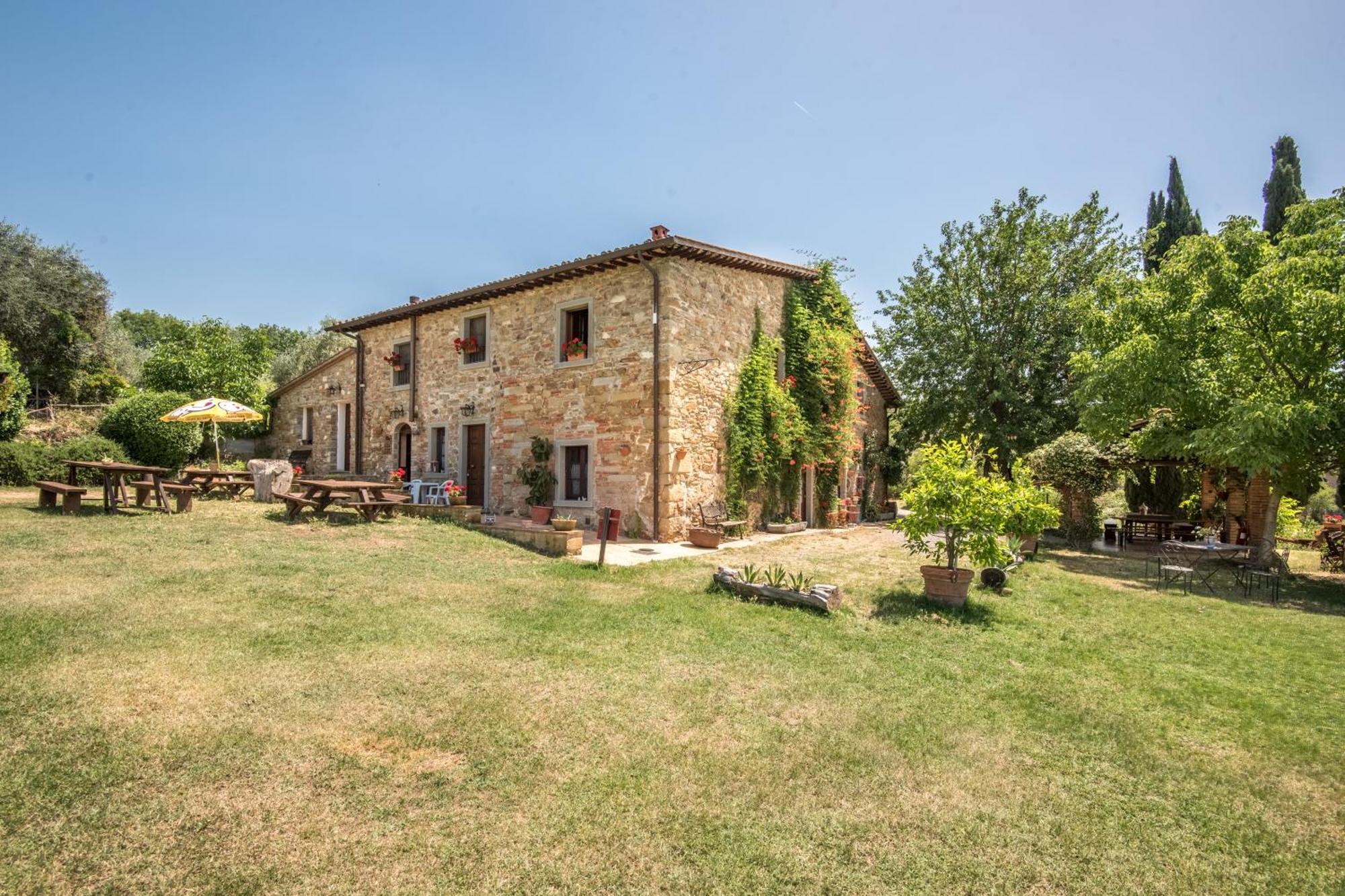 Poggio Primo - Trilocale Carlotta Villa Castiglion Fibocchi Dış mekan fotoğraf